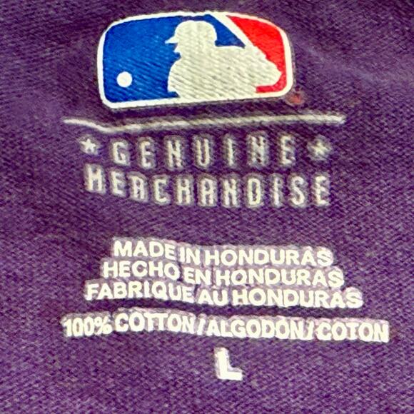 Lot of 2 Dif. Cardinals T-Shirts Red Long Sleeve +Blue Short Sleeve Both Men's L - Picture 12 of 13